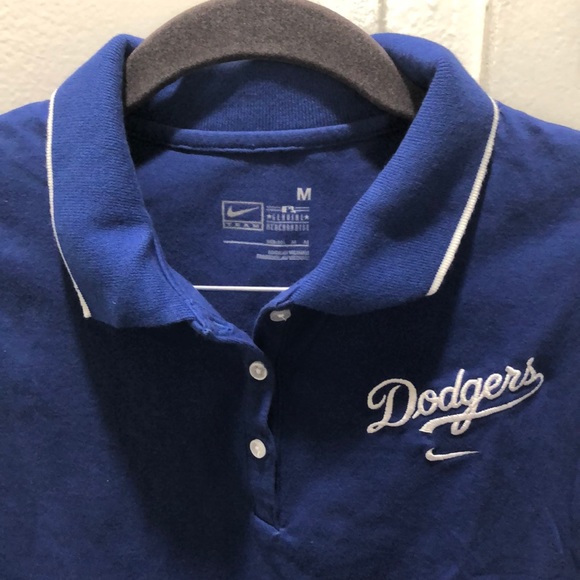 nike dodgers polo